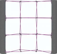 COYOTE 8' 3x3 COYOTE FRAME WITH FABRIC END CAPS-OB-COY-KK-3X3